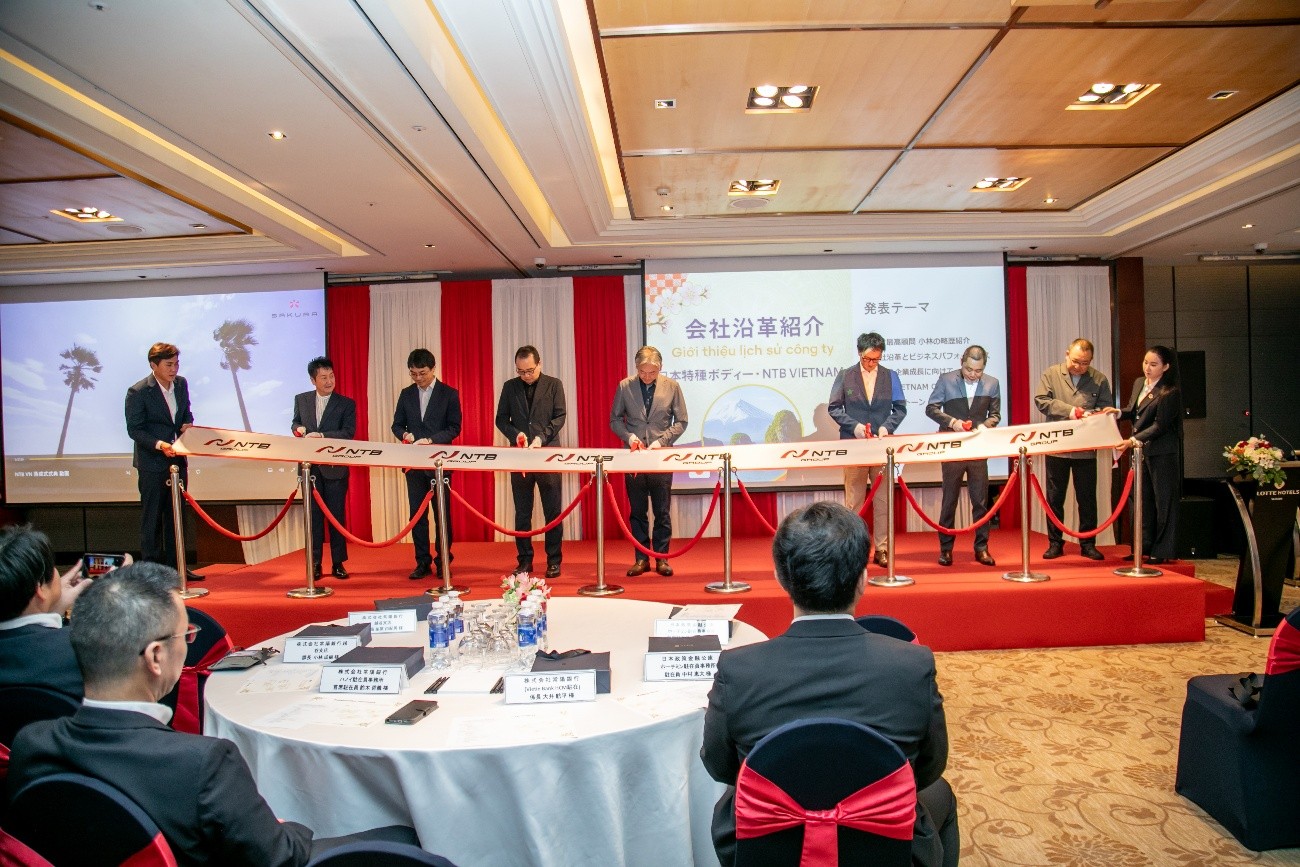 NTBベトナム工場 落成式を実施しました | 日本特種ボディー株式会社