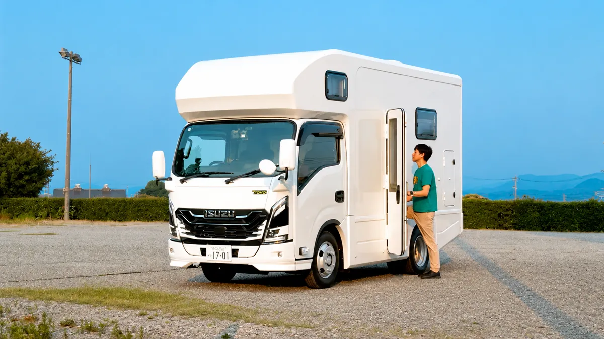 【非売品　新品未使用未開封品】ボンカレー　キャンプ　特製メスティン 東京キャンピングカーショー2026」にNTBの新モデル「AOSAGI」を出展